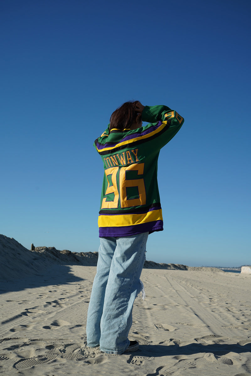 Charlie Conway Mighty Ducks #96 Captains Jersey – 978 Jerseys