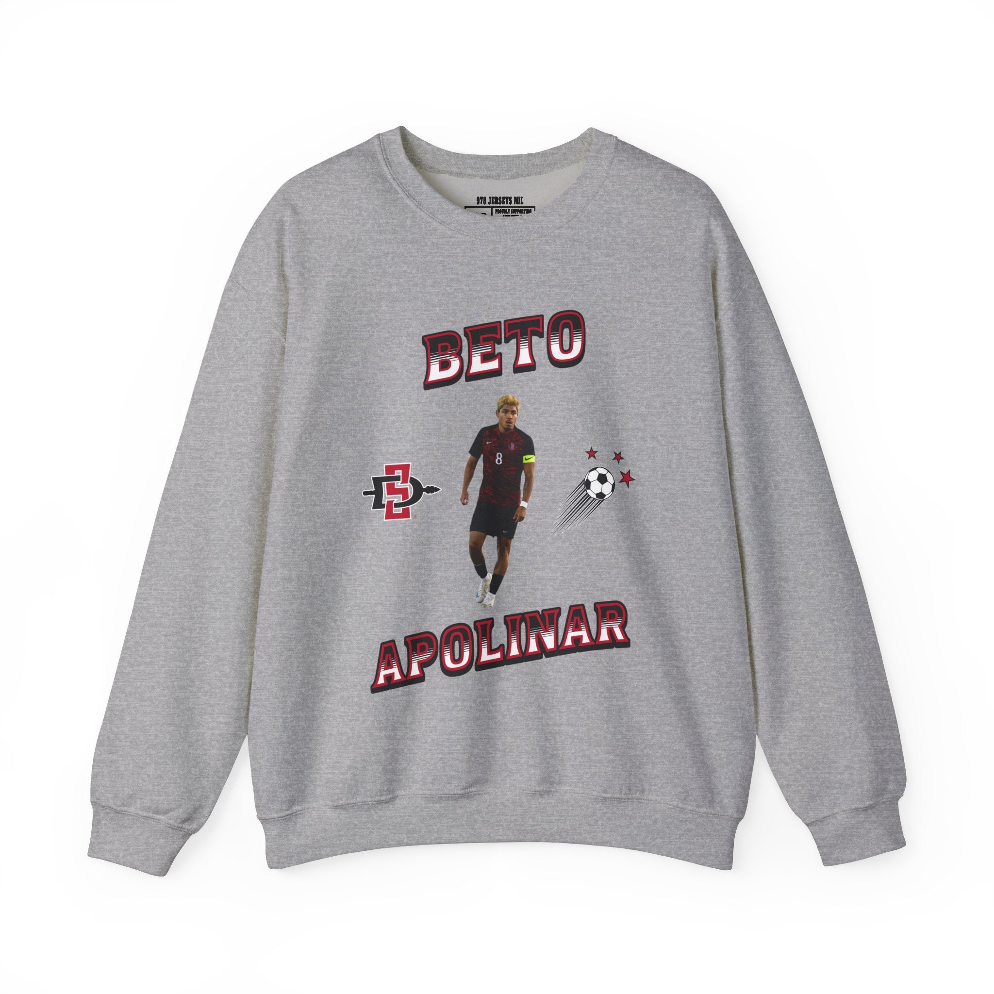 Beto Apolinar Soccer Graphic Crewneck