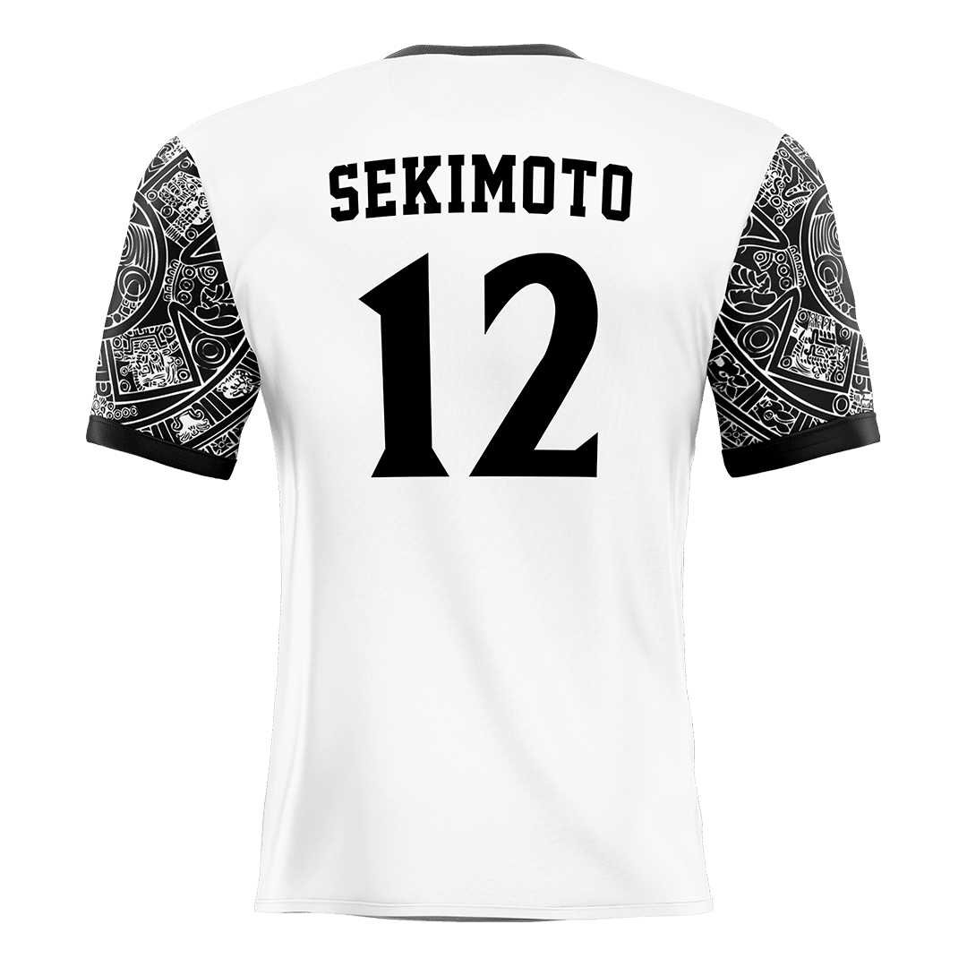 SDSU White Soccer Jersey - Olivia Sekimoto