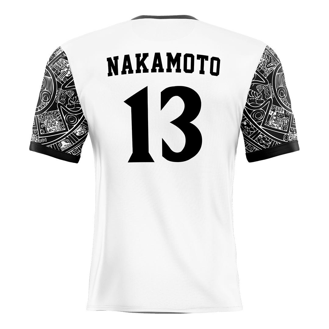 SDSU White Soccer Jersey -Alexyz Nakamoto