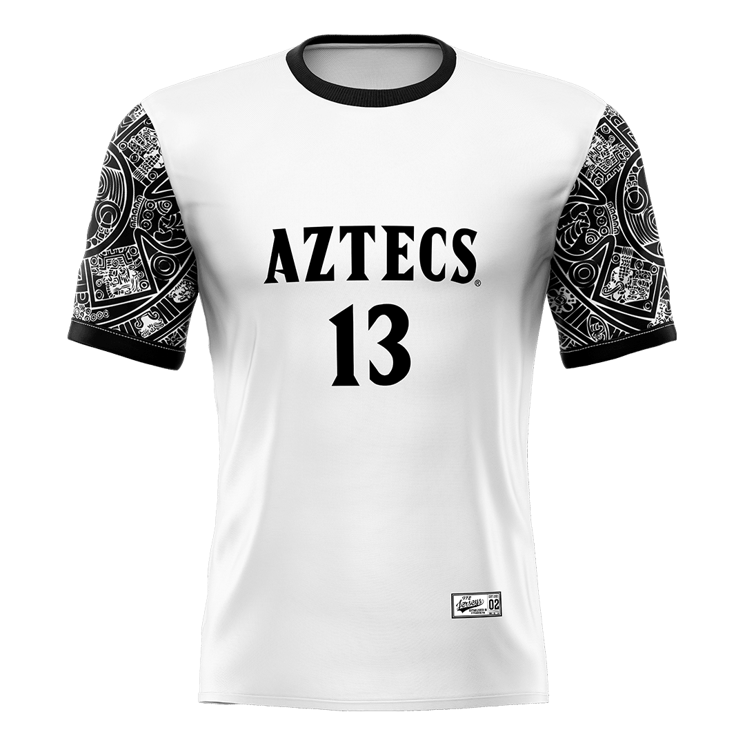 SDSU White Soccer Jersey -Alexyz Nakamoto