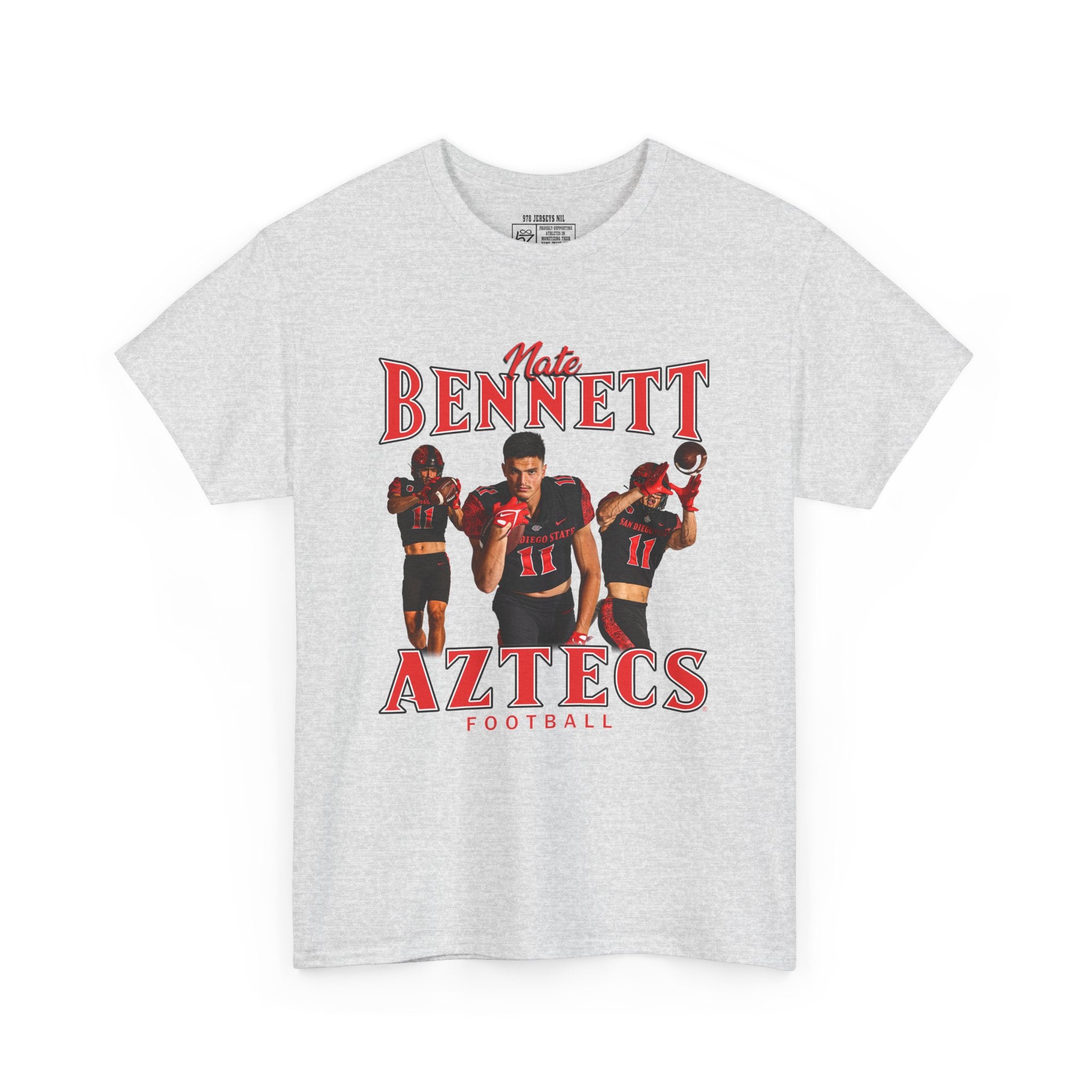 Nate Bennett Graphic Football Tee