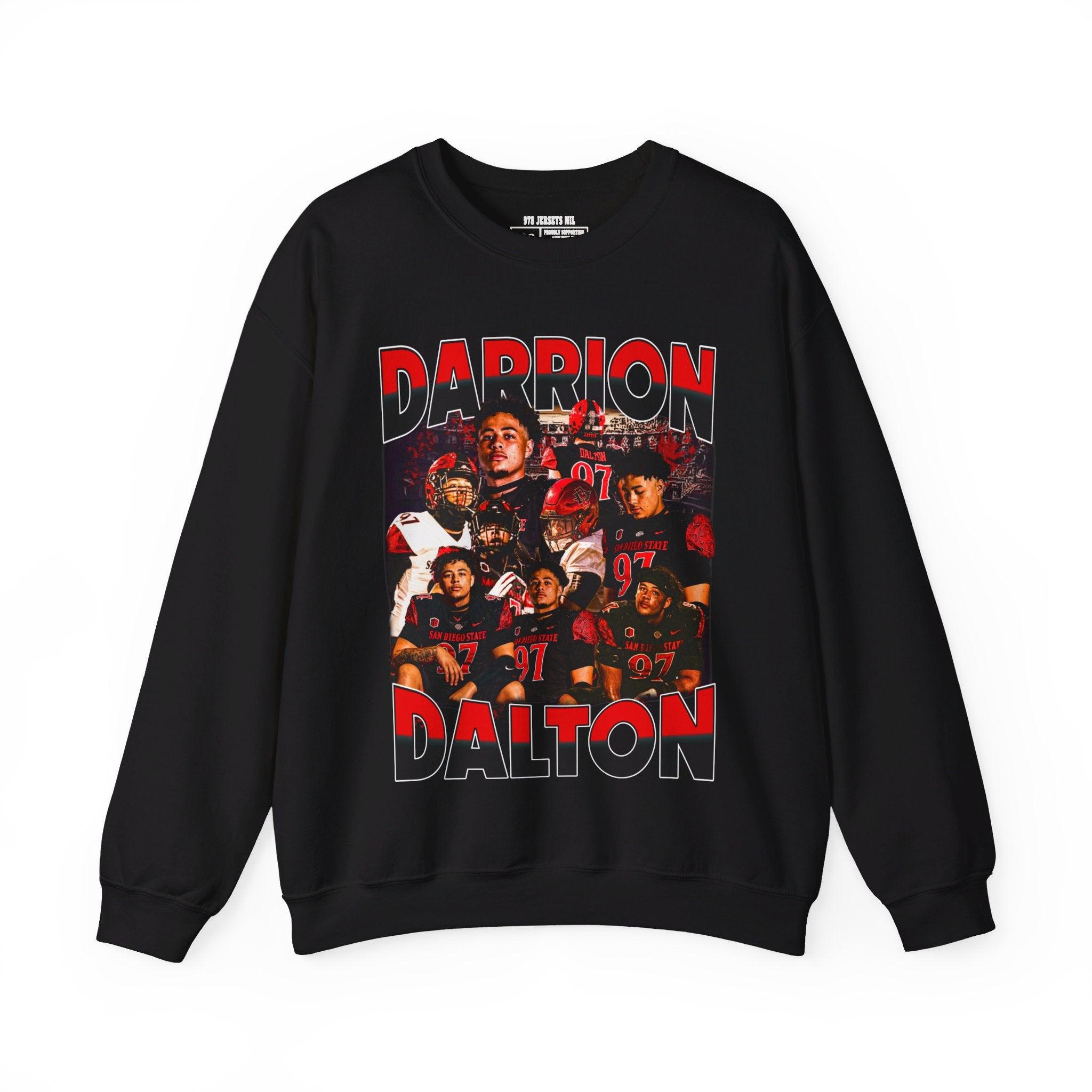 Darrion Dalton Graphic Football Crewneck