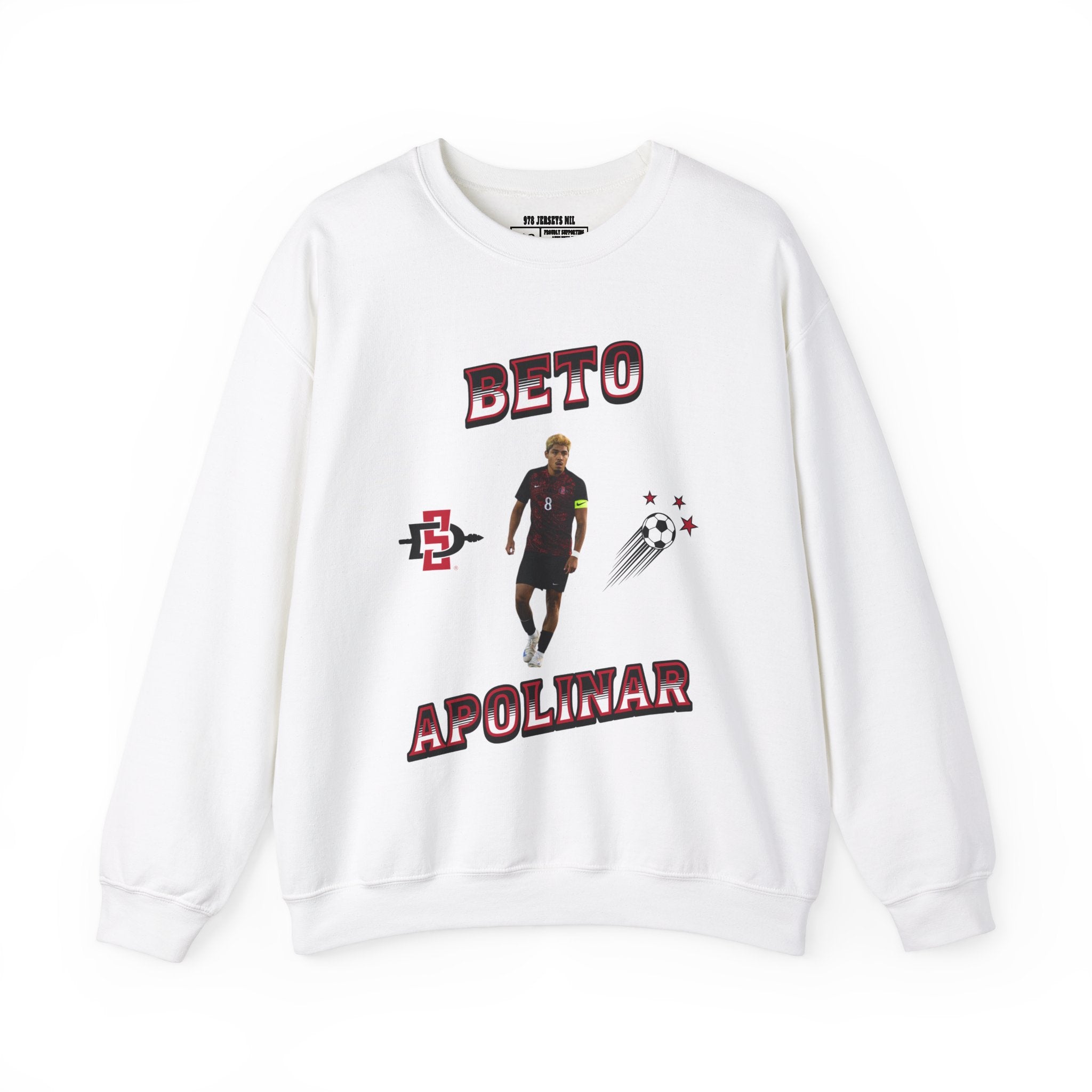 Beto Apolinar Soccer Graphic Crewneck