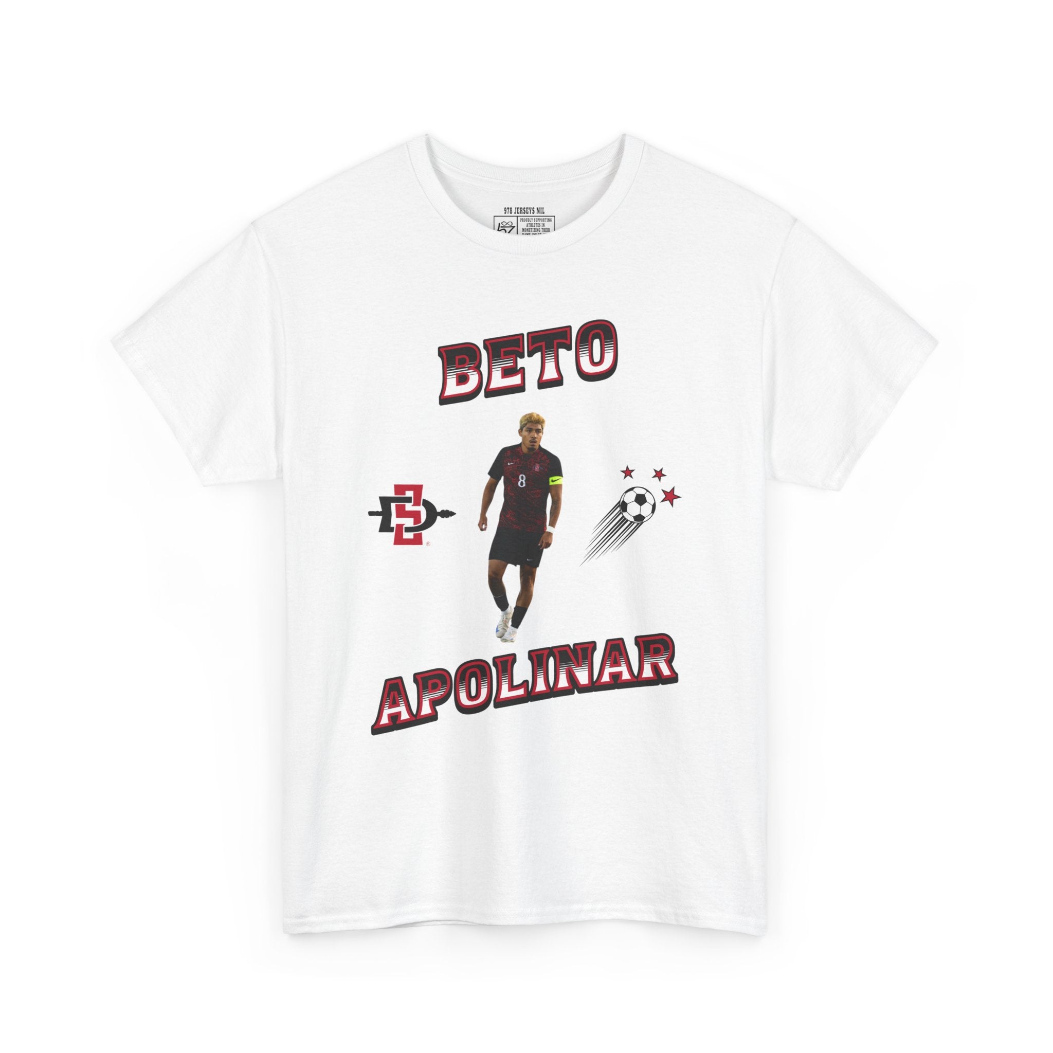 Beto Apolinar Soccer Graphic Tee