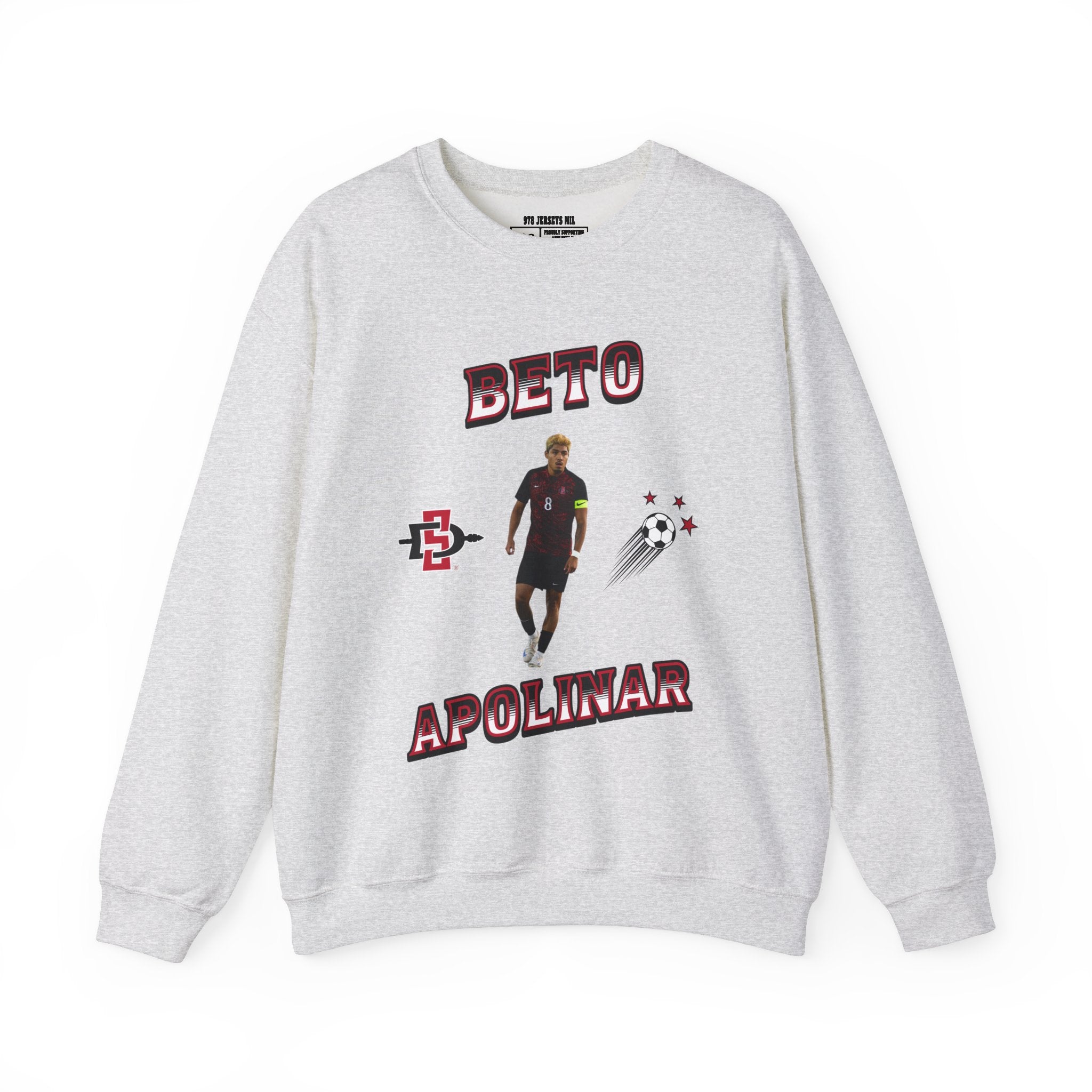 Beto Apolinar Soccer Graphic Crewneck