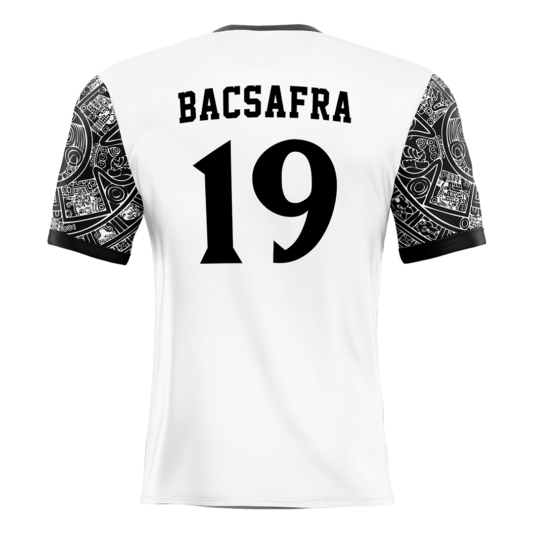 SDSU White Soccer Jersey - Sofia Bacsafra