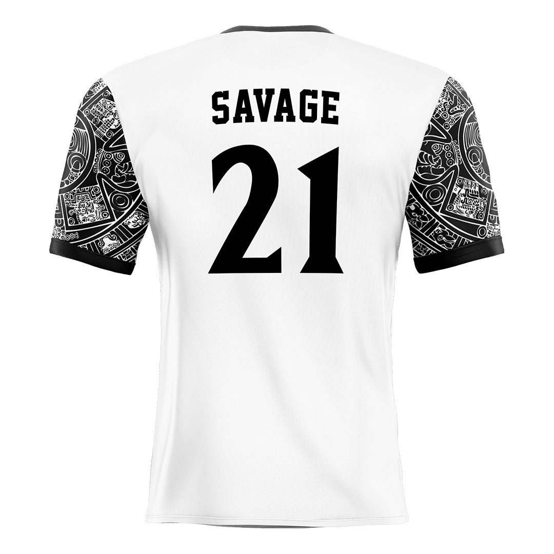 SDSU White Soccer Jersey - Dori Savage