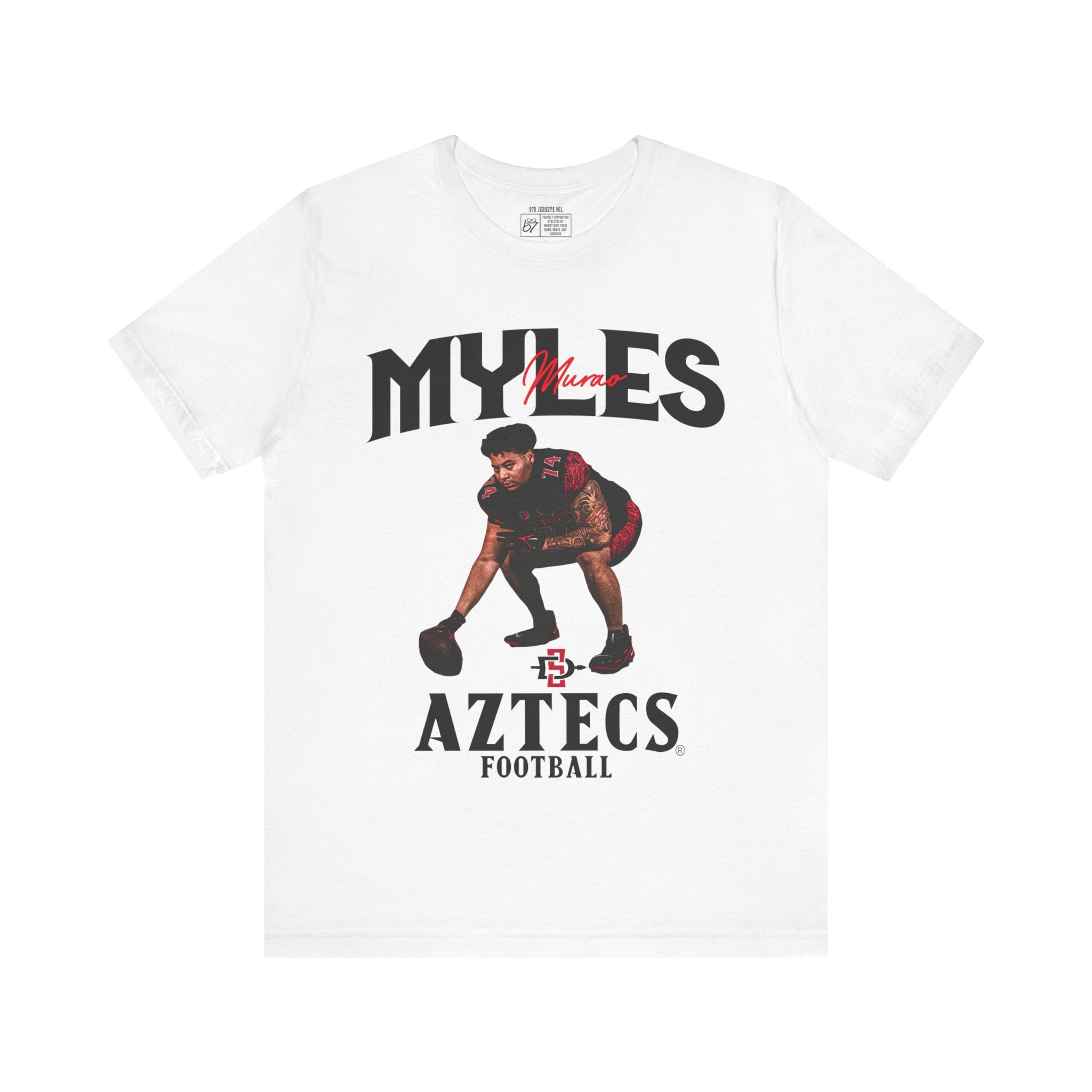 Myles Murao SDSU Football T-Shirt