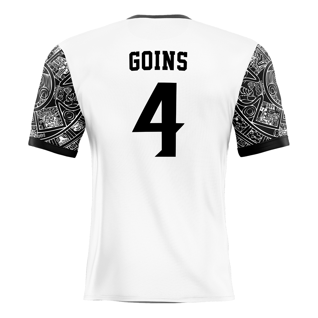 SDSU White Soccer Jersey - Grace Goins