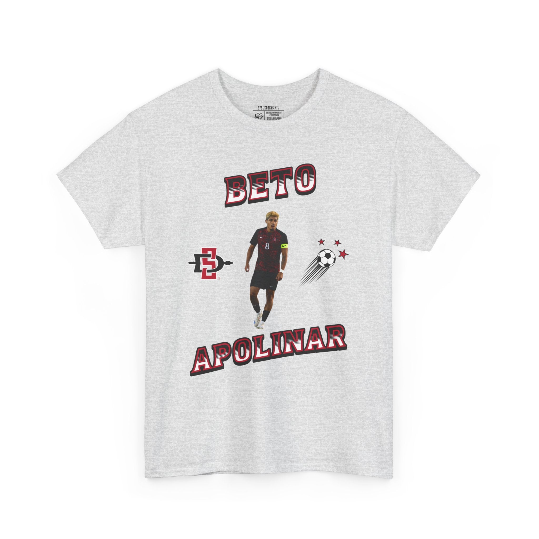 Beto Apolinar Soccer Graphic Tee