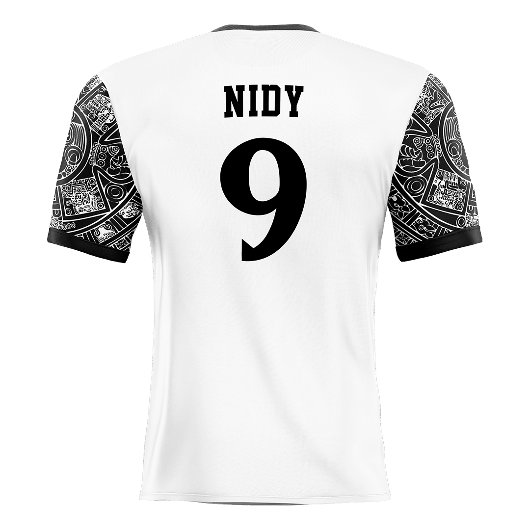 SDSU White Soccer Jersey - Logan Nidy