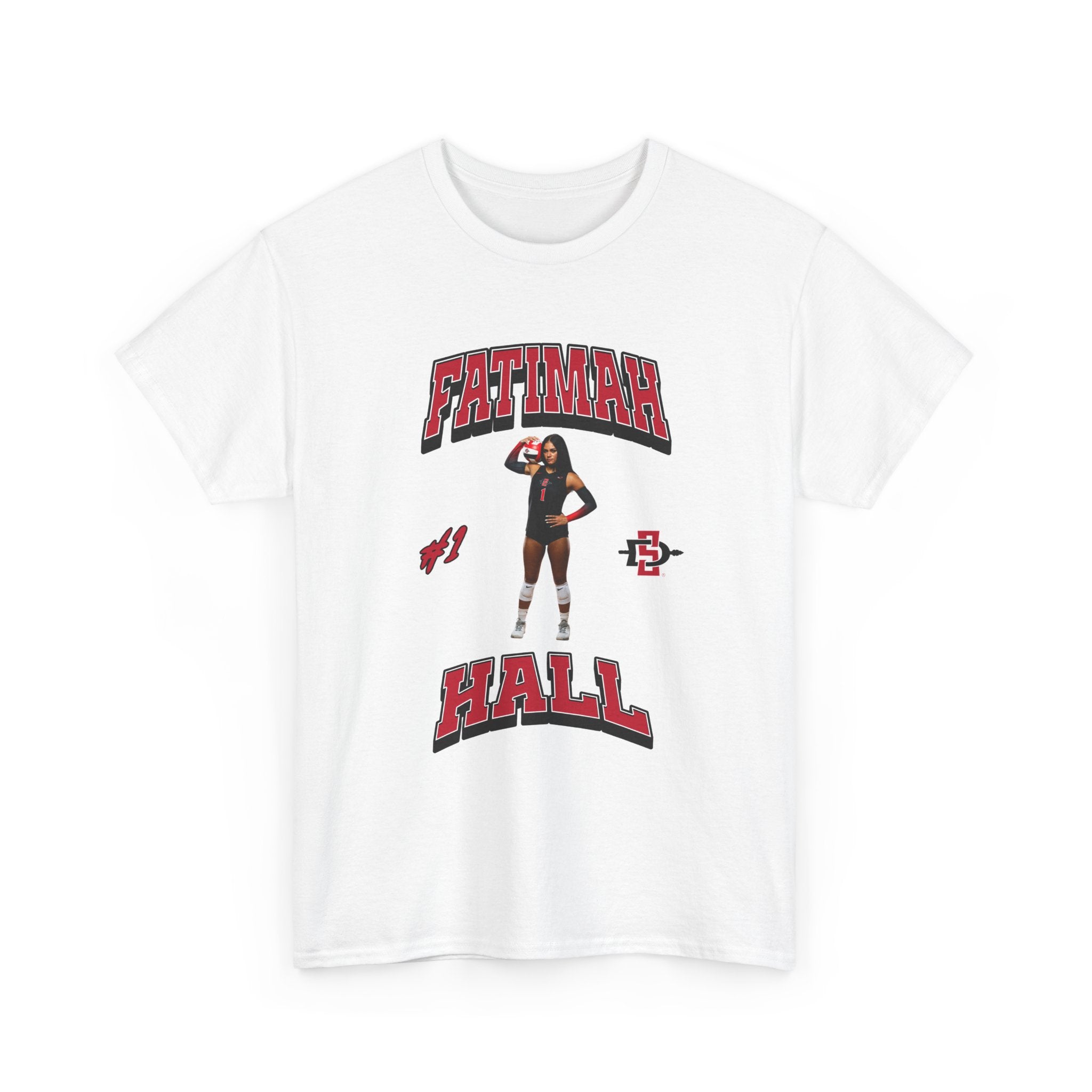 Fatimah Hall Volleyball Graphic Tee