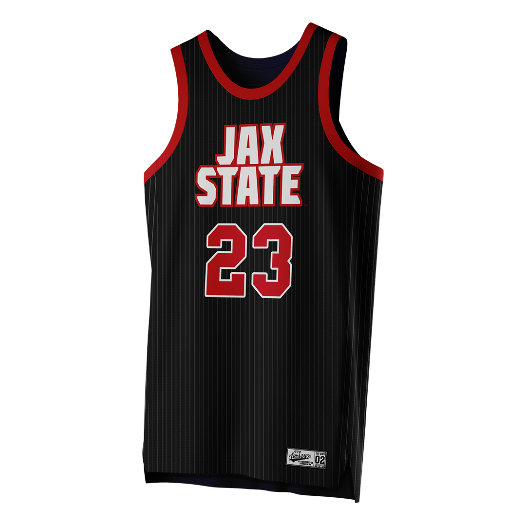 Women's Jax State Black Basketball Jersey - Adriana Jones