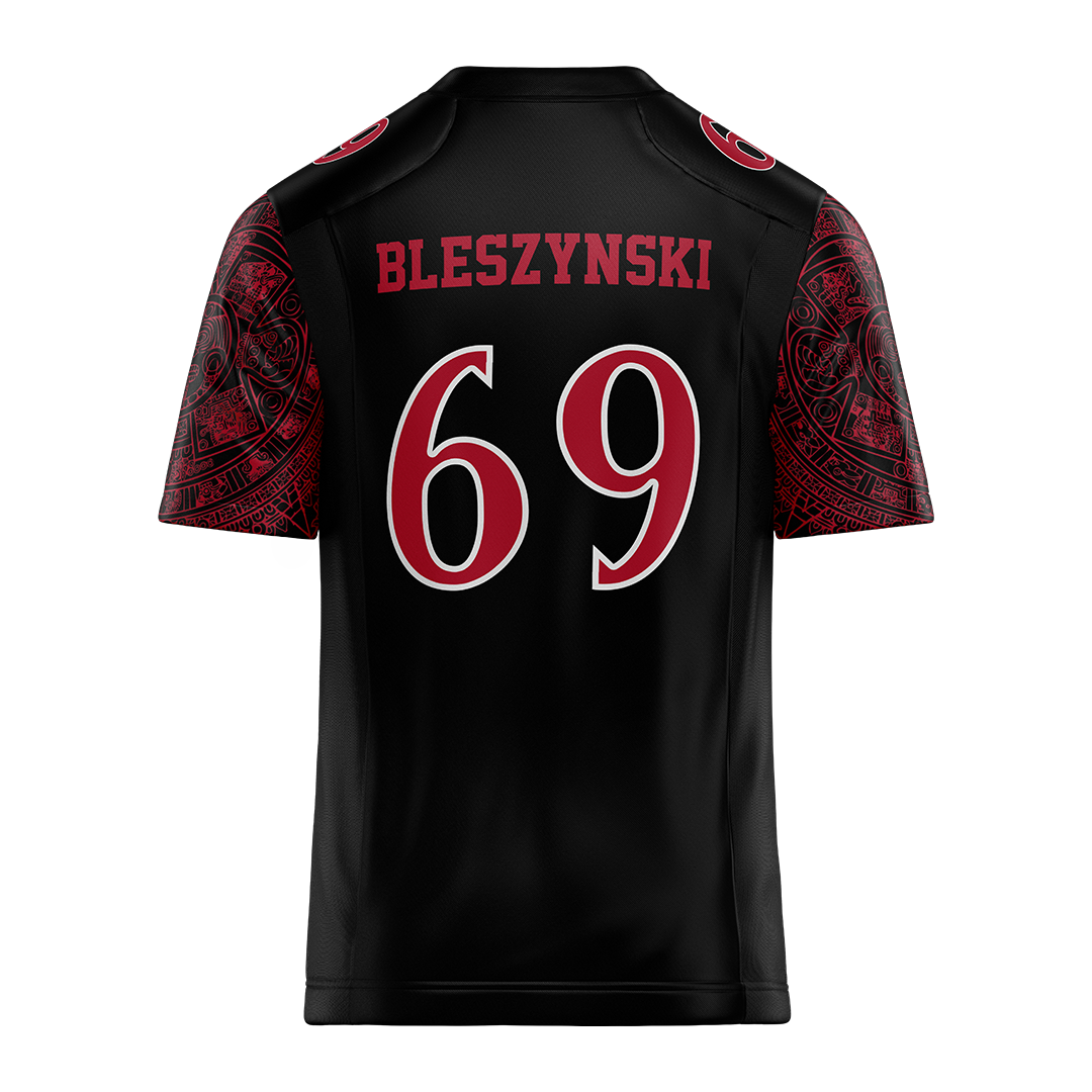 SDSU Black Football Jersey - Alex Bleszynski