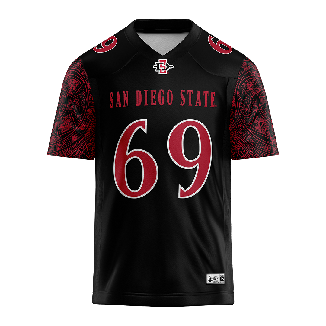 SDSU Black Football Jersey - Alex Bleszynski