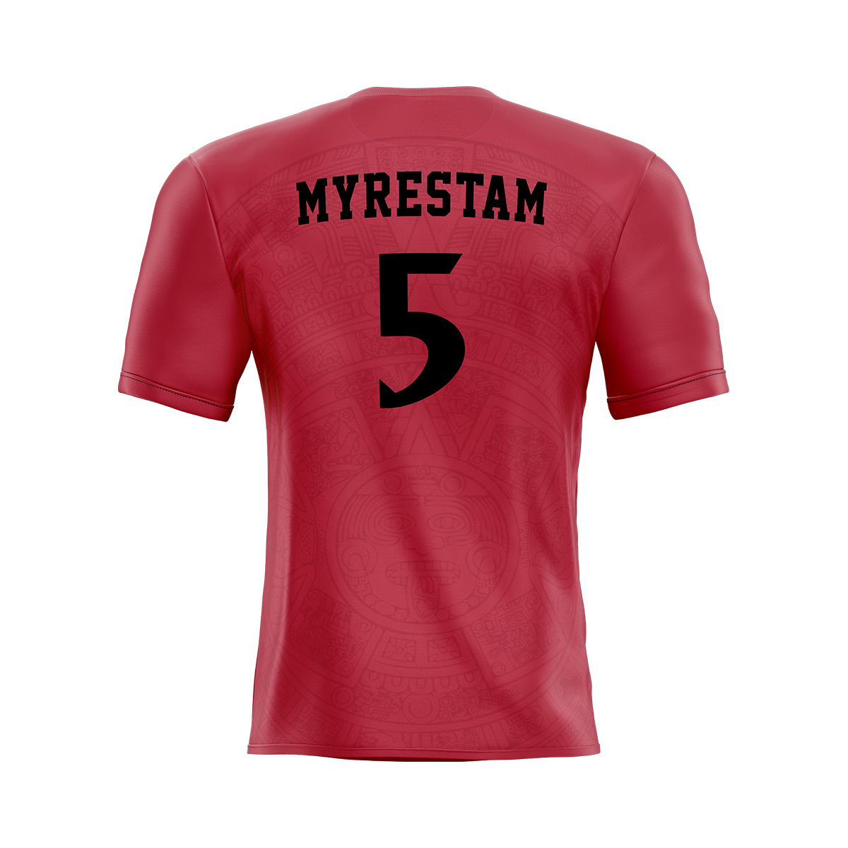 SDSU Red Soccer Jersey - Alexandra Myrestam