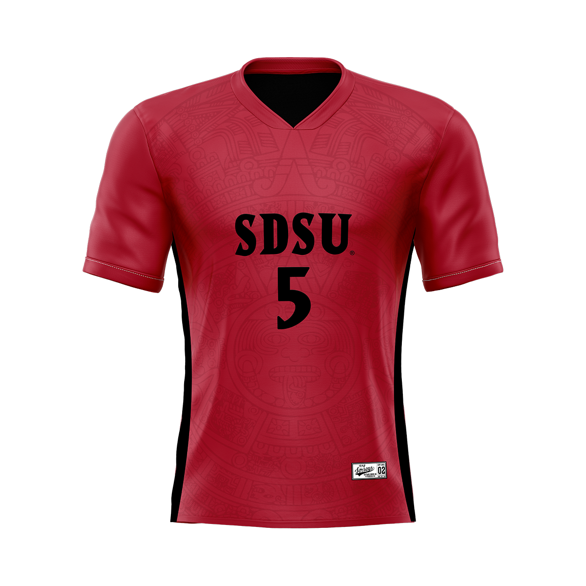 SDSU Red Soccer Jersey - Alexandra Myrestam