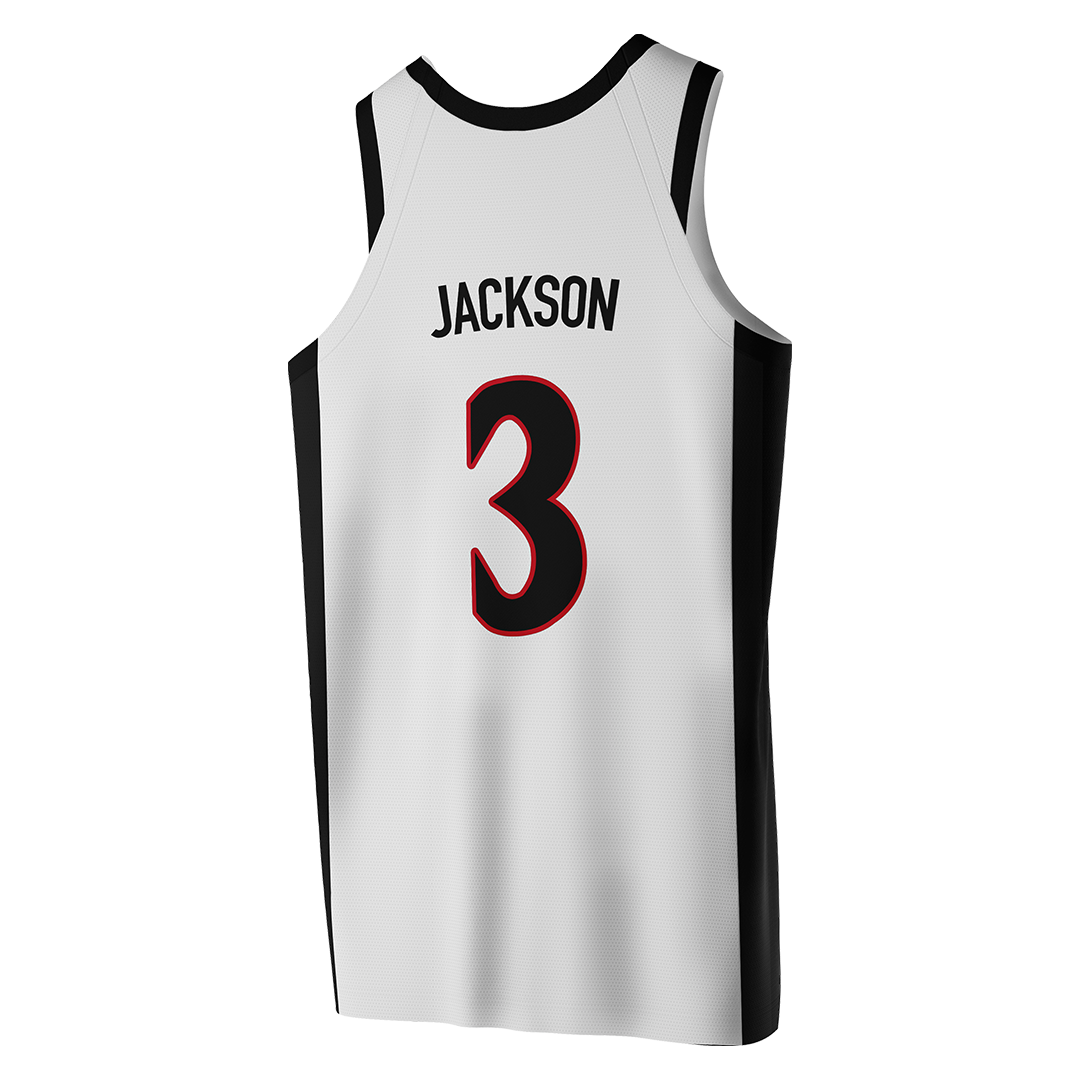 SDSU White Basketball Jersey - Alyssa Jackson