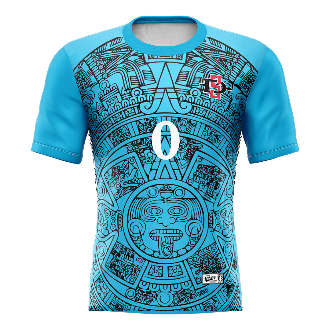 SDSU Blue Goalie Jersey - Andrew Klott