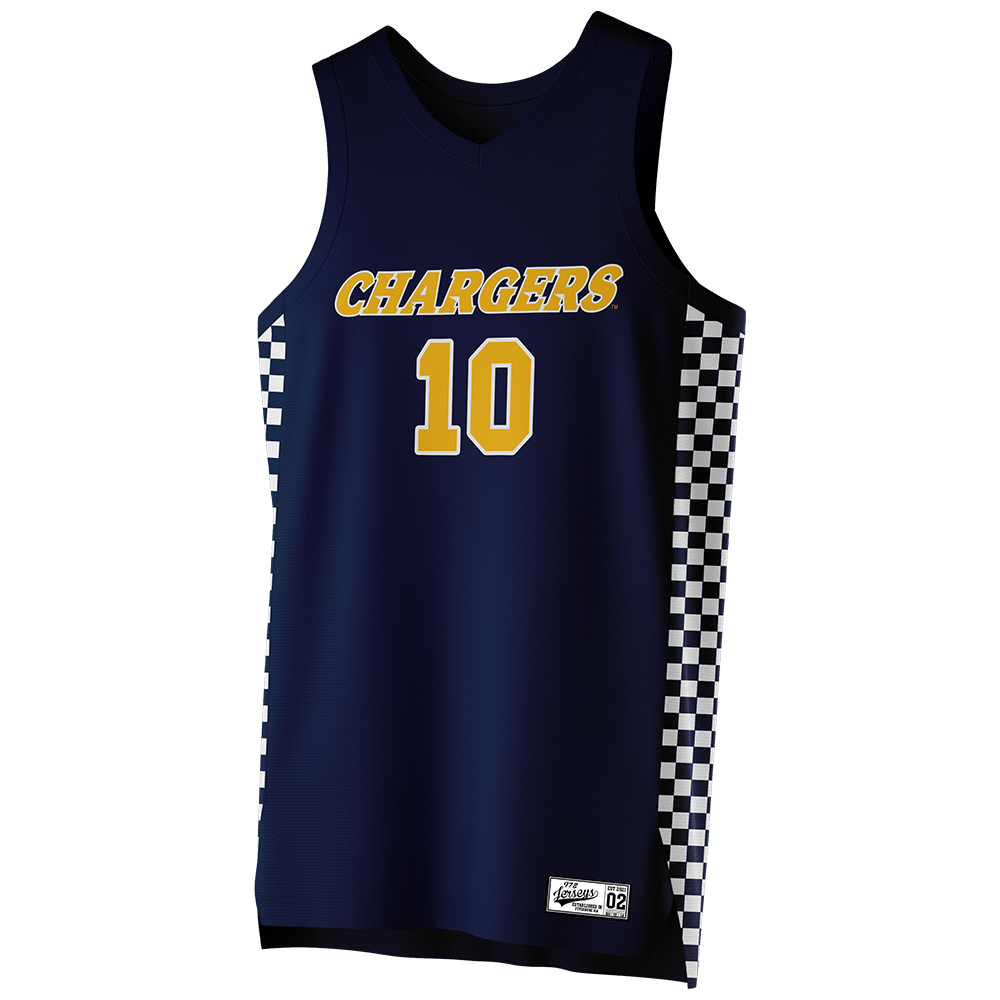 Women's New Haven Blue Basketball Jersey - Aniya McDonald-Perry