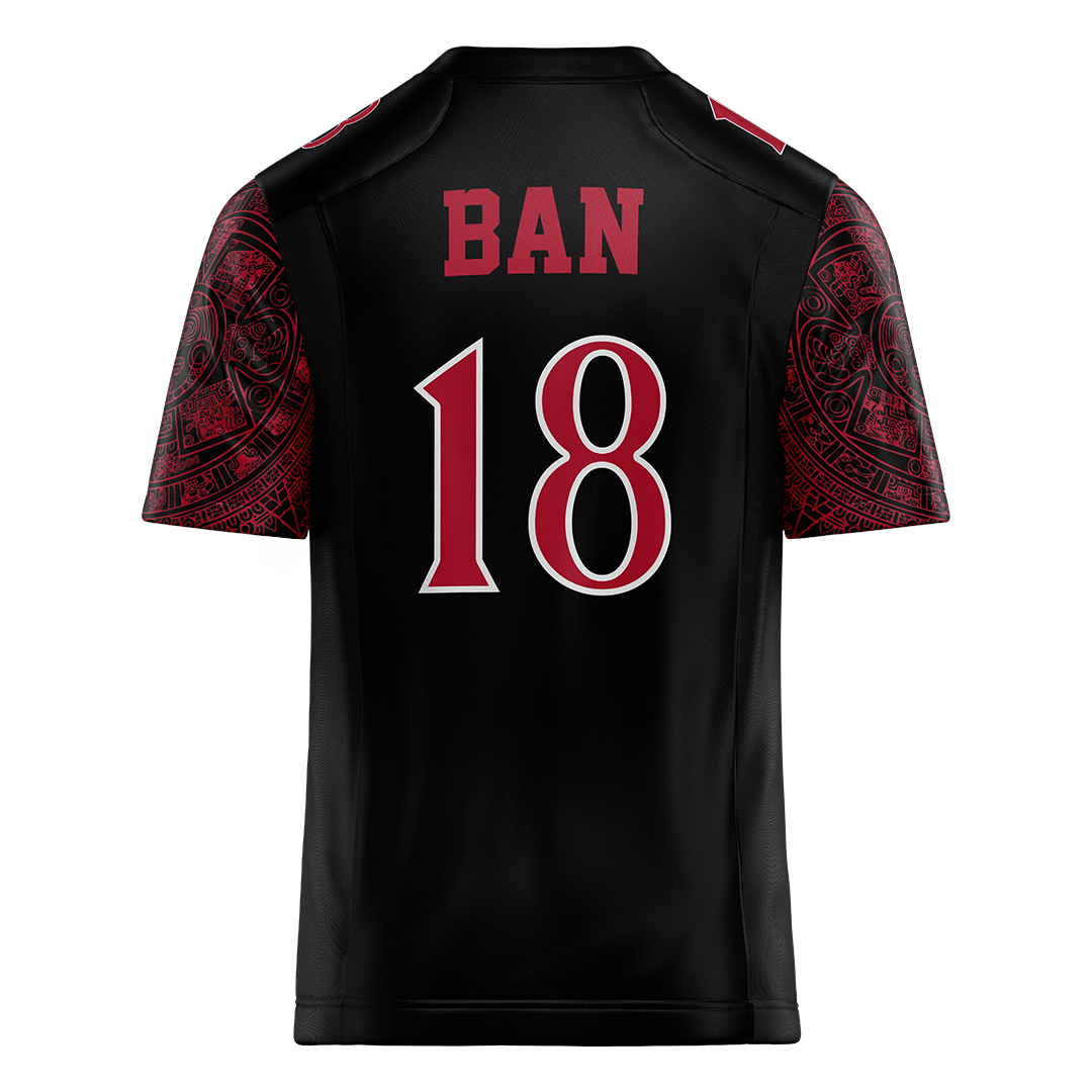 SDSU Black Football Jersey - Arthur Ban
