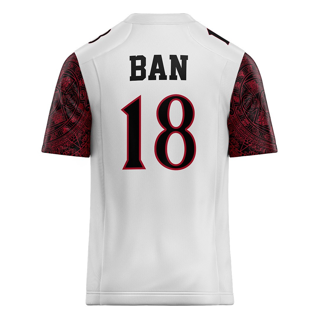 SDSU White Football Jersey - Arthur Ban