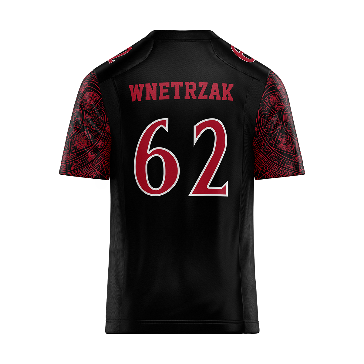 SDSU Black Football Jersey - Ashdon Wnetrzak