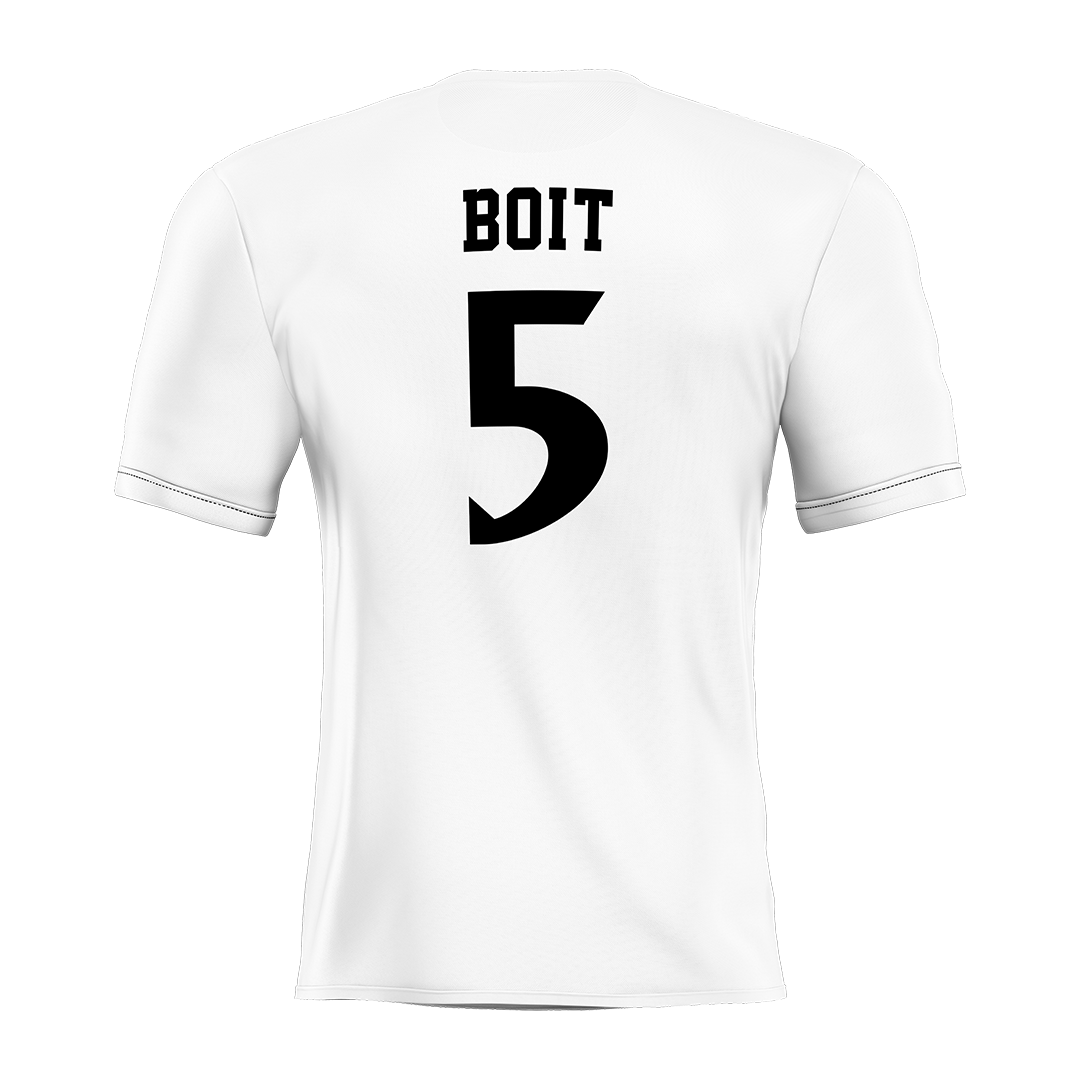 SDSU White Soccer Jersey - Baptiste Boit