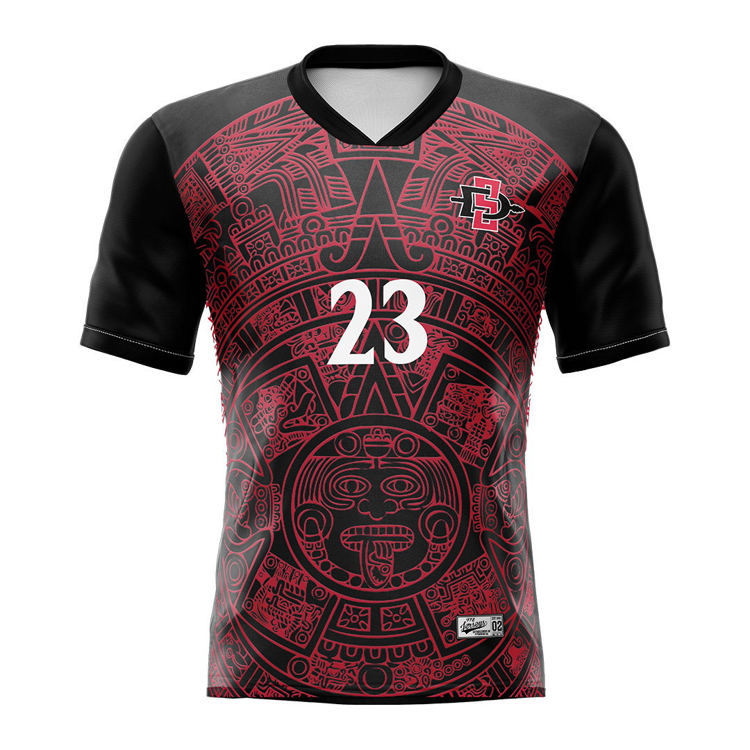 SDSU Black Soccer Jersey - Beckett Miller