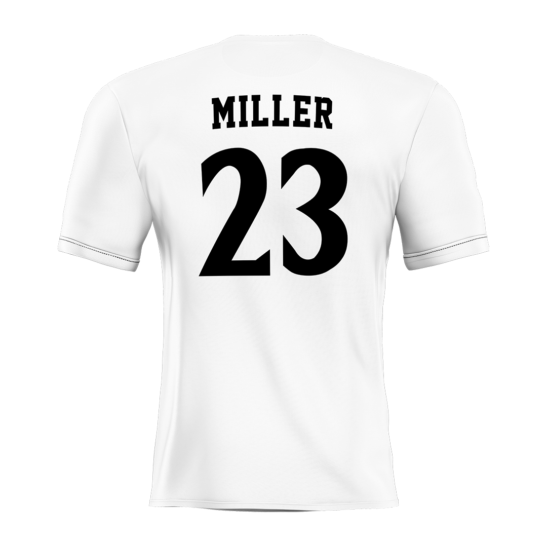 SDSU White Soccer Jersey - Beckett Miller