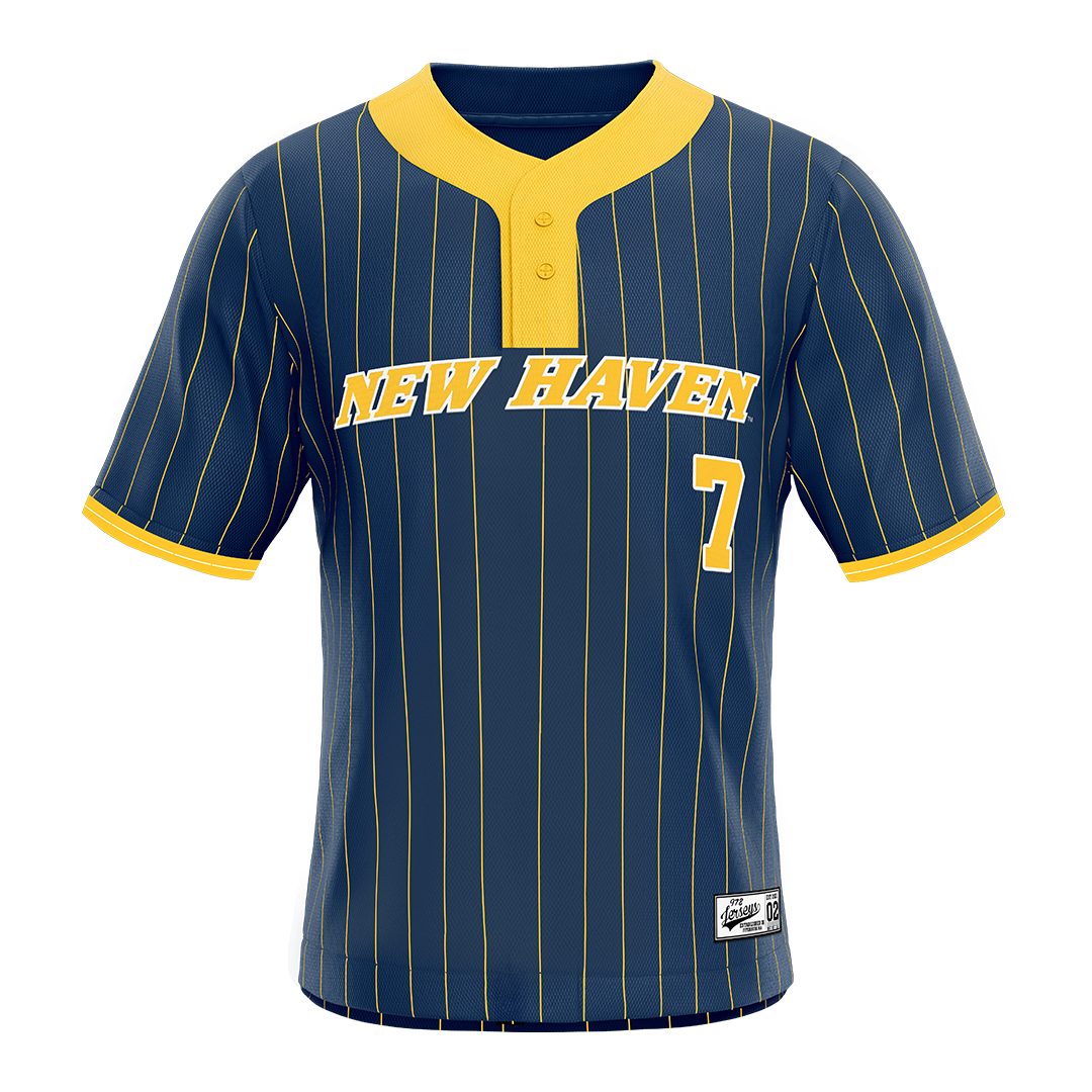 New Haven Blue Softball Jersey - Bella Chenet