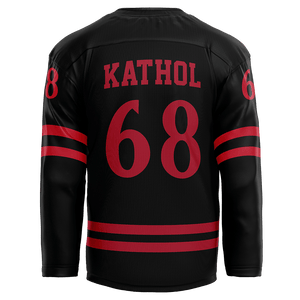 SDSU Black Hockey Jersey - Max Kathol