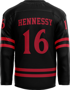 SDSU Black Hockey Jersey - Kolby Hennessy