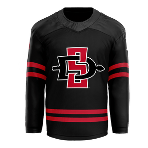 SDSU Black Hockey Jersey - Brody Hsiao