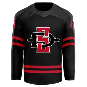 SDSU Black Hockey Jersey - Max Kathol