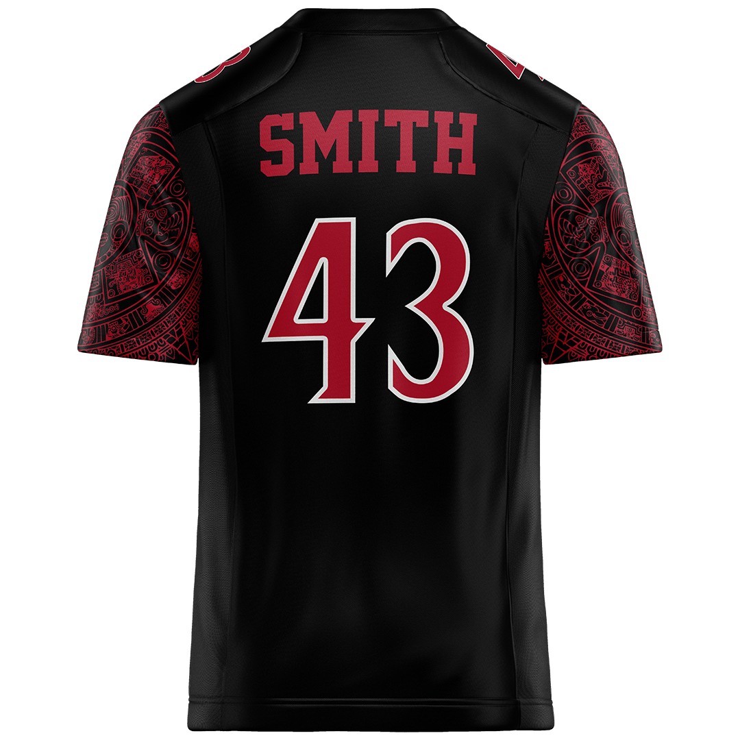 SDSU Black Football Jersey - Derek Smith