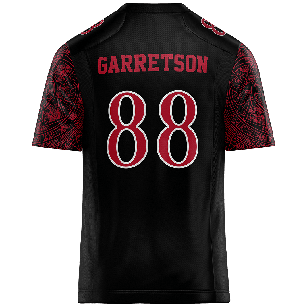 SDSU Black Football Jersey - Gabe Garretson