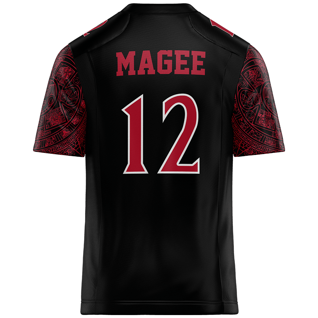 SDSU Black Football Jersey - Jatavious MaGee