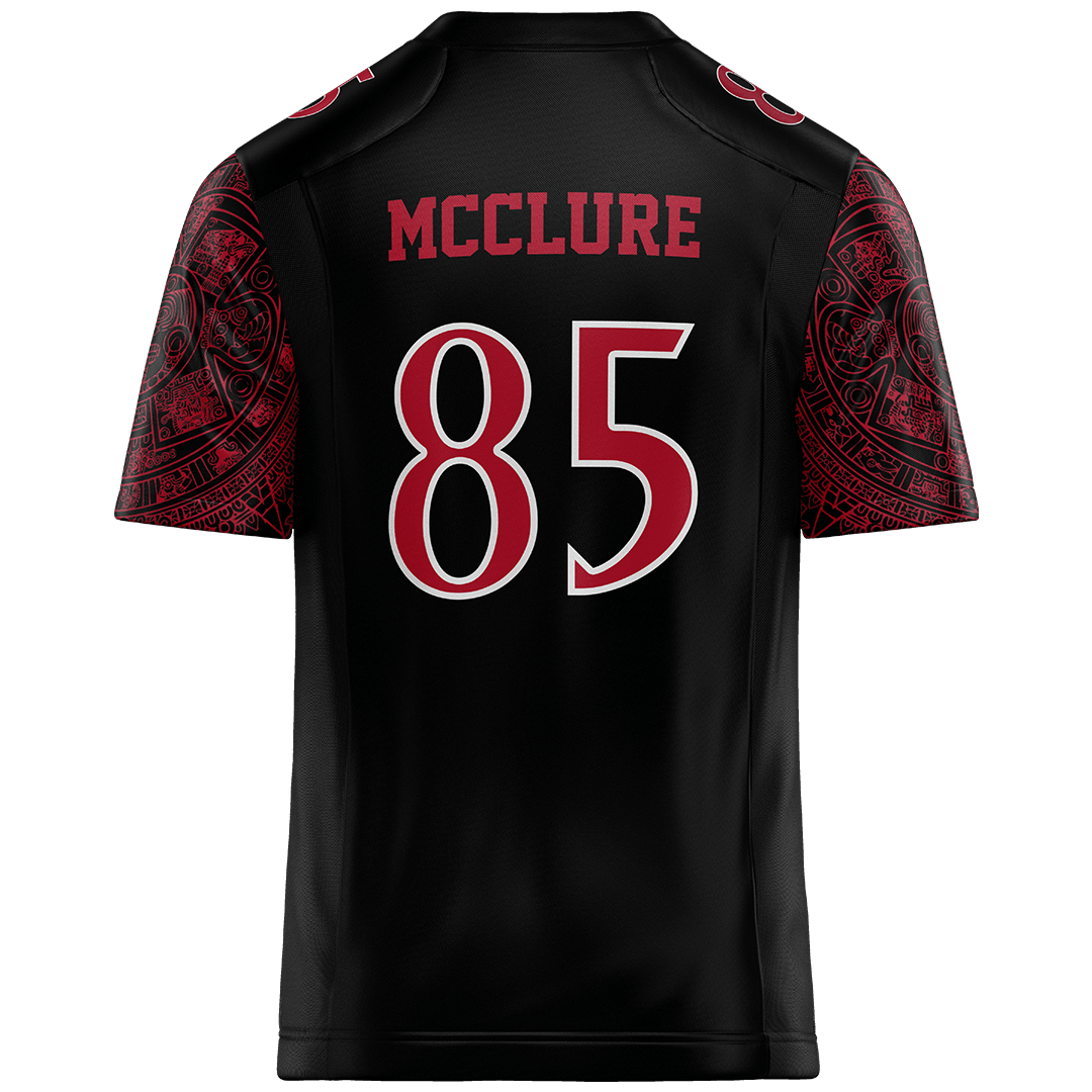 SDSU Black Football Jersey - Jerry McClure