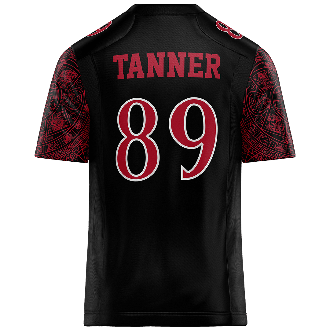 SDSU Black Football Jersey - Logan Tanner