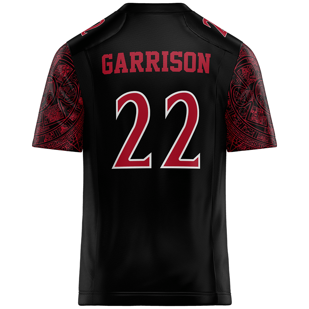 SDSU Black Football Jersey - Max Garrison