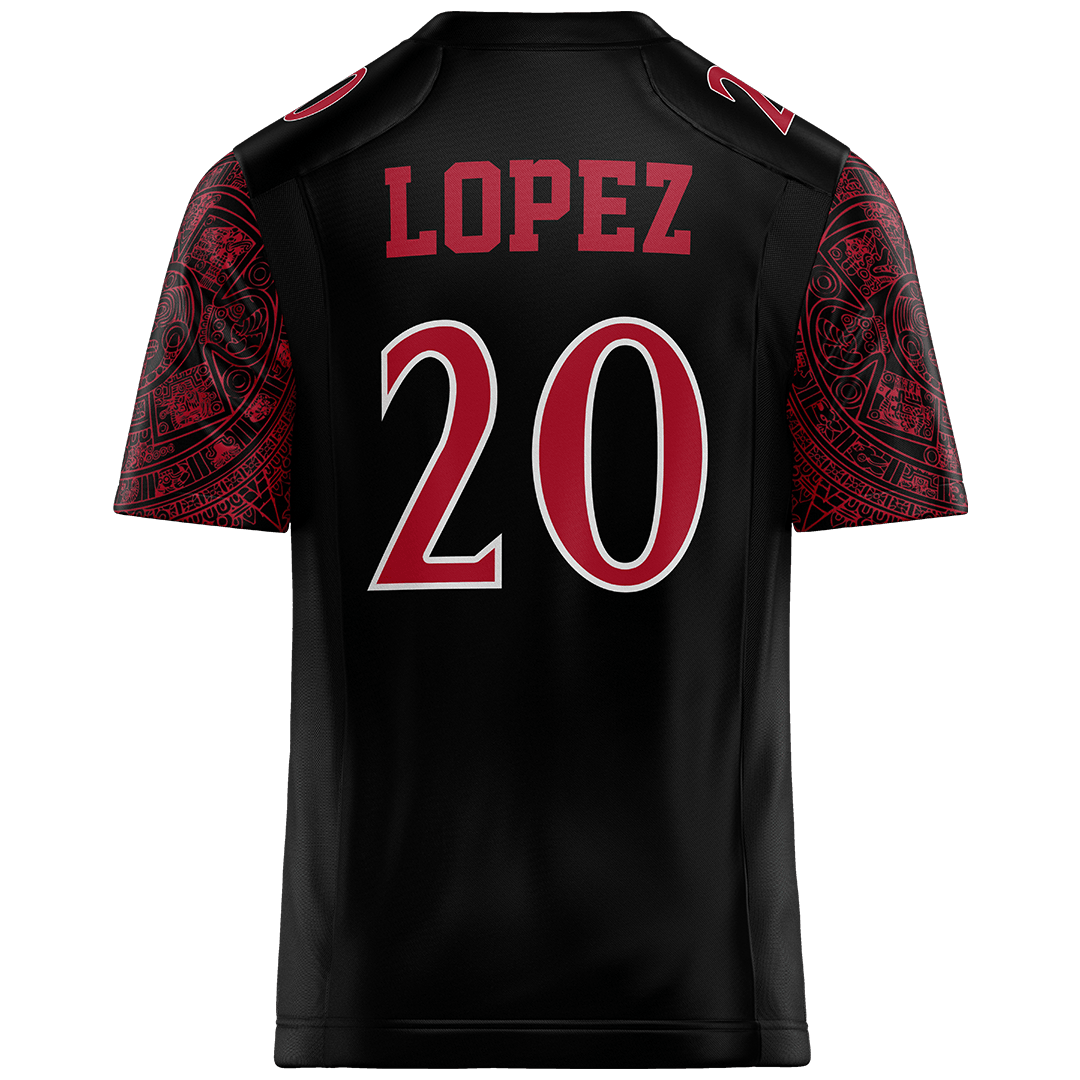 SDSU Black Football Jersey - Nick Lopez