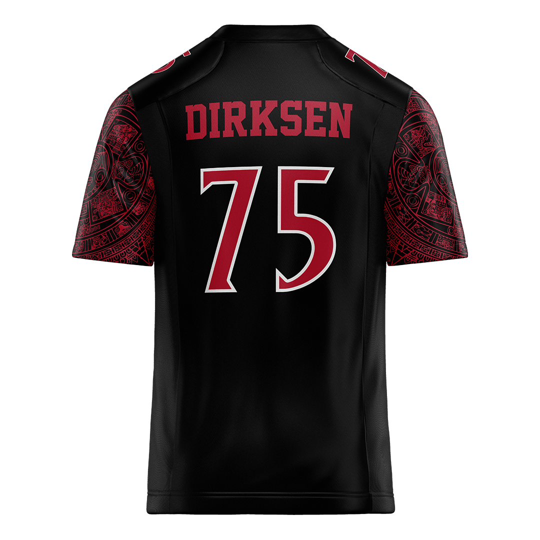 SDSU Black Football Jersey - Ryan Dirksen