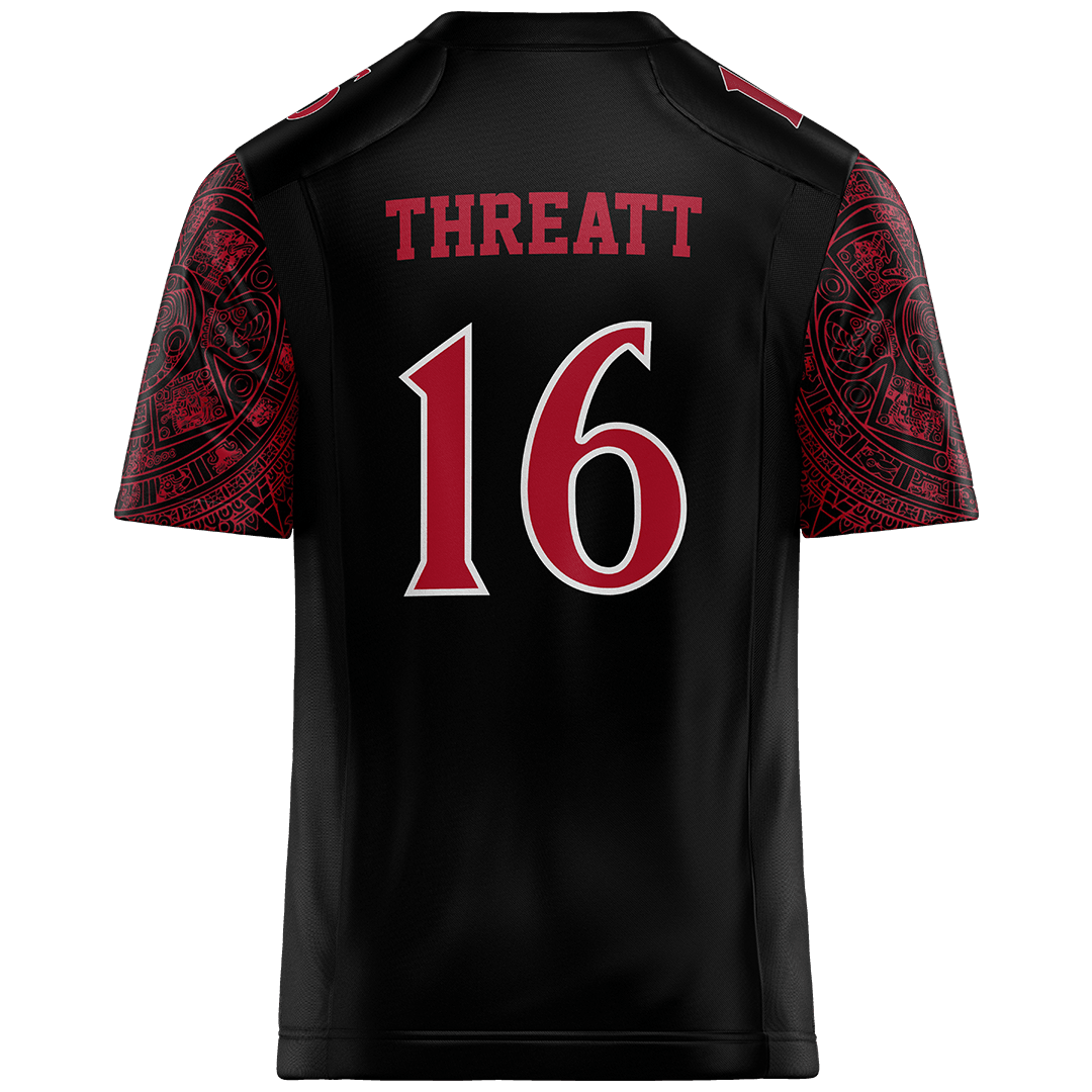 SDSU Black Football Jersey - Parker Threatt