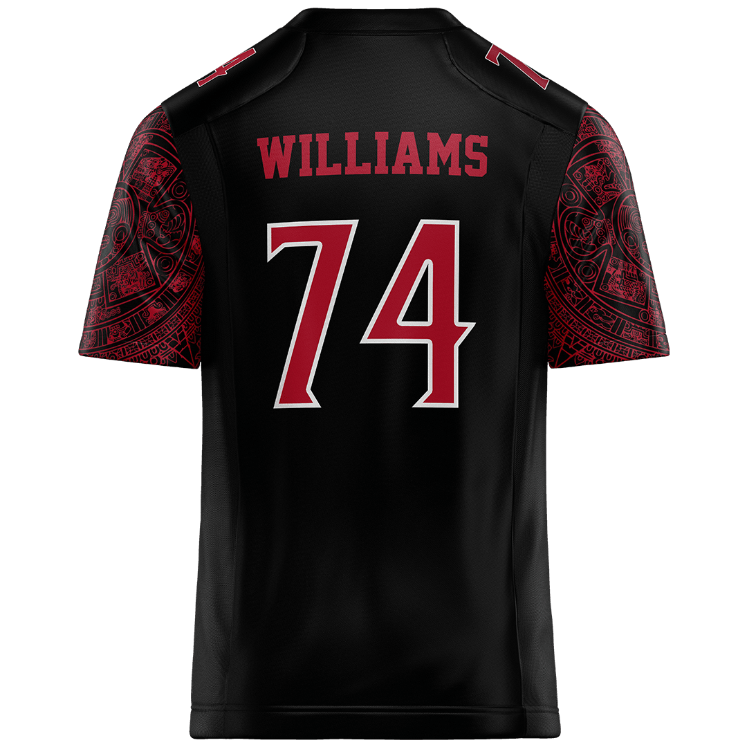 SDSU Black Football Jersey - Nate Williams