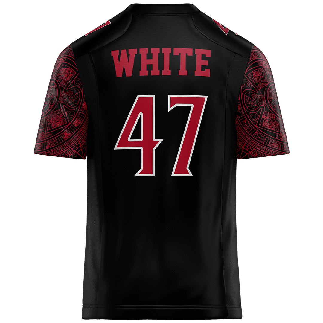 SDSU Black Football Jersey - Trey White