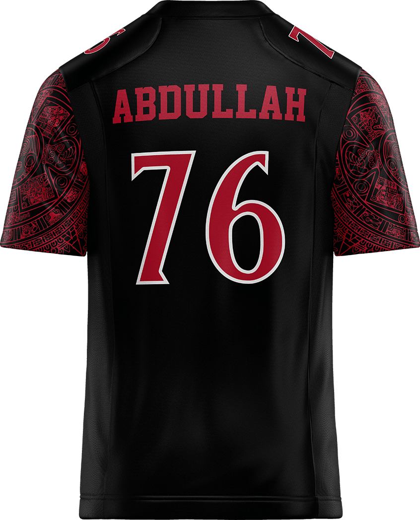 SDSU Black Football Jersey - Dean Abdullah