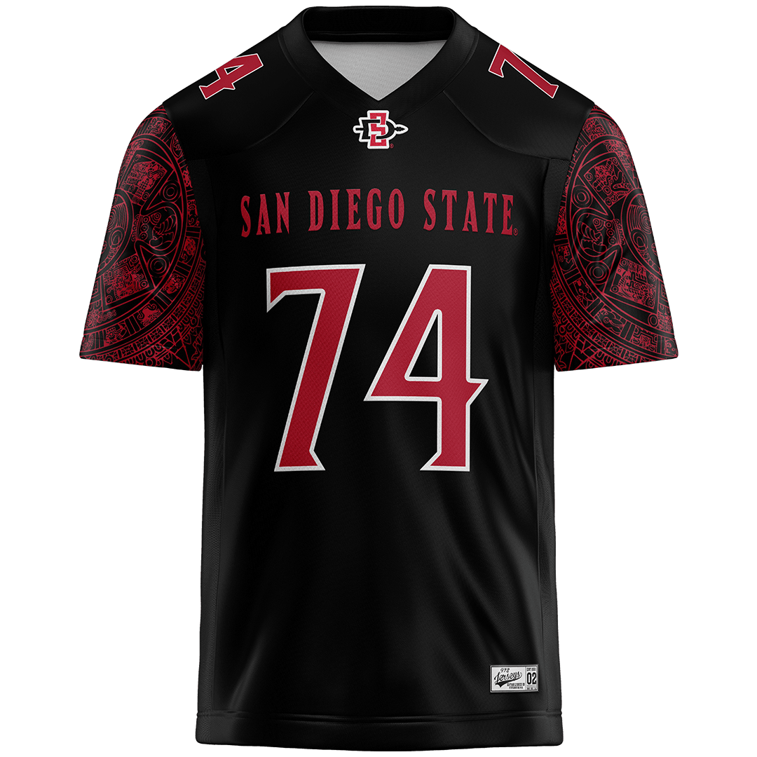 SDSU Black Football Jersey - Nate Williams