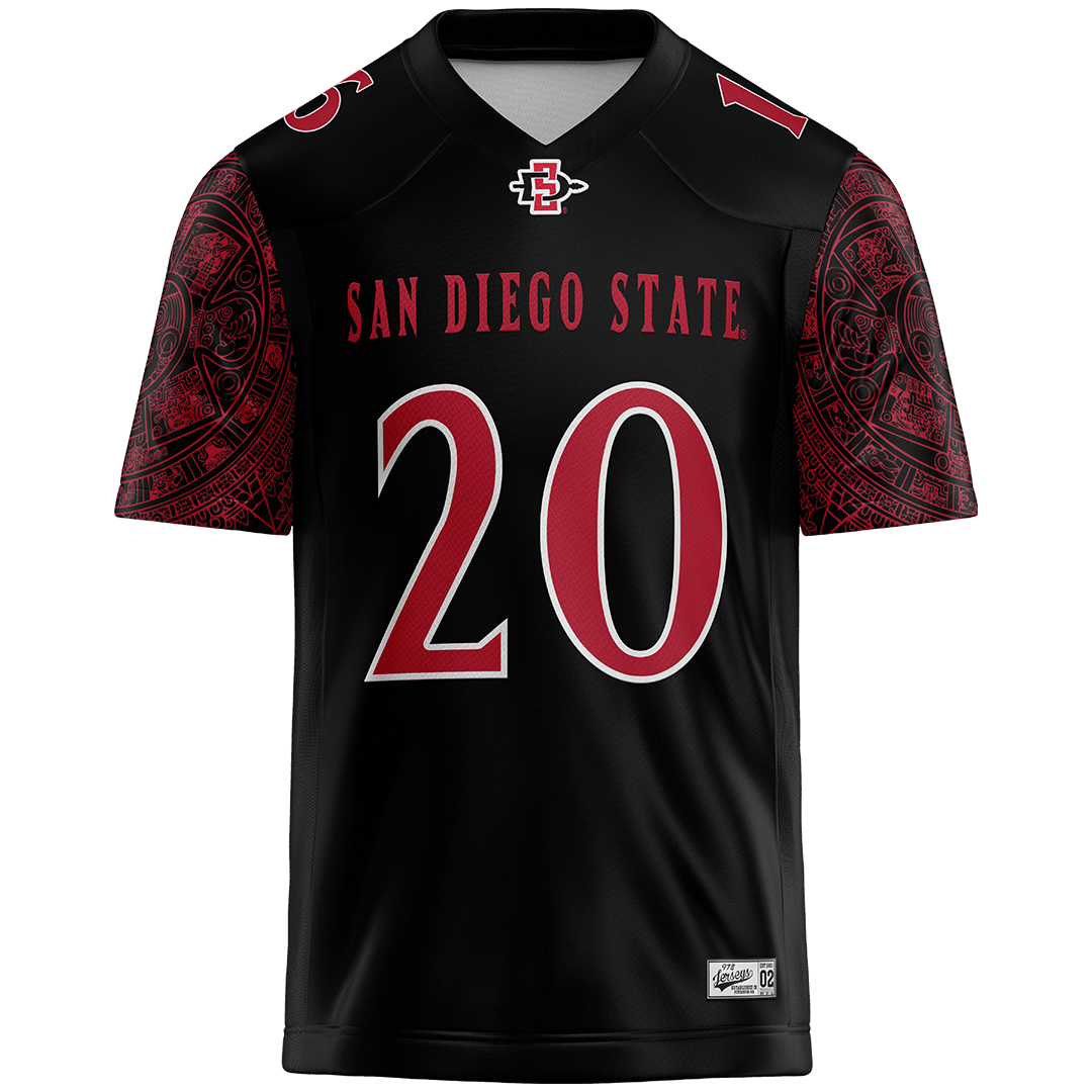 SDSU Black Football Jersey - Nick Lopez